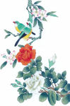 中式花鸟工笔画