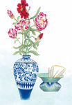 中式花鸟工笔画