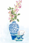 中式花鸟工笔画