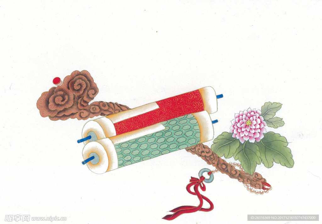中式花鸟工笔画