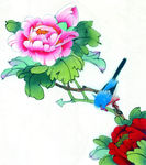 中式花鸟工笔画