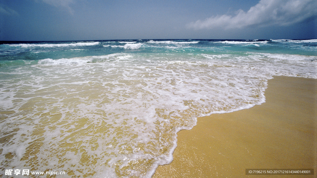 海沙滩摄影