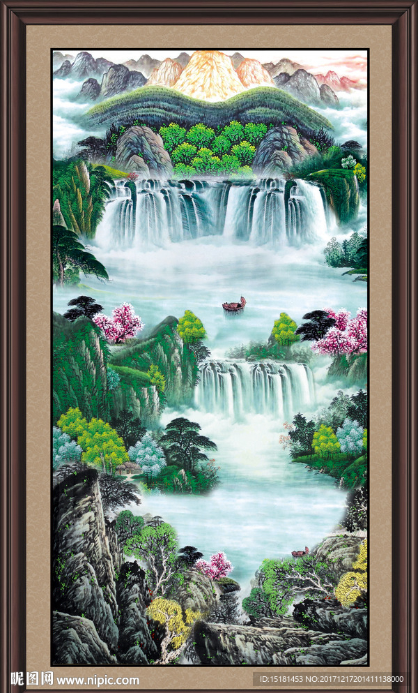 山水国画