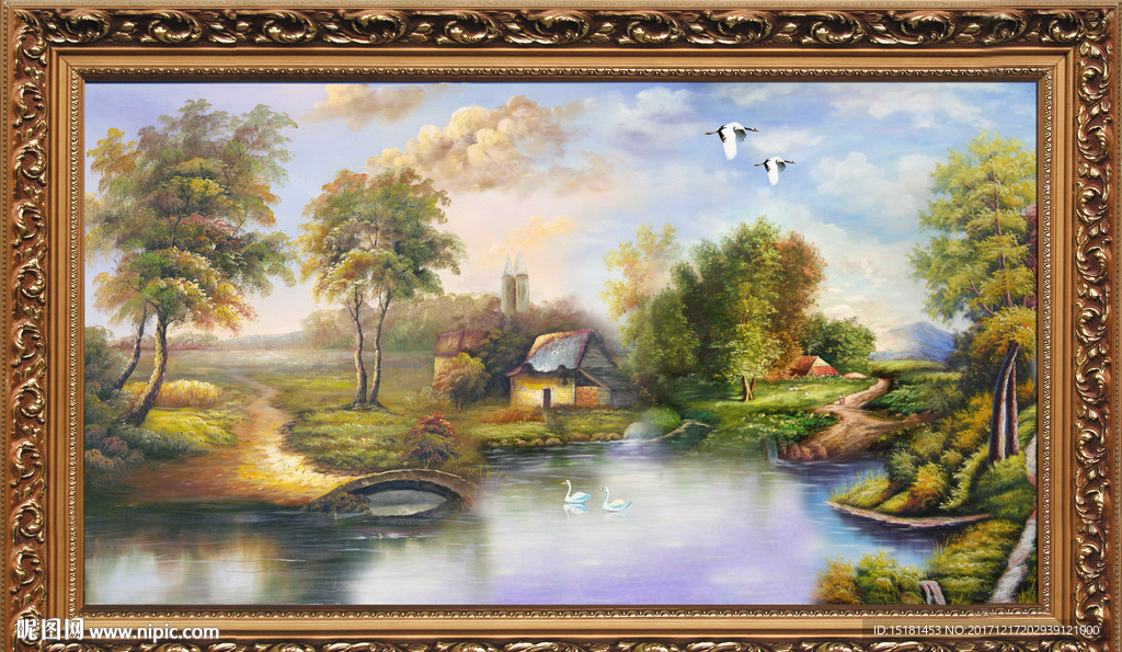 风景油画