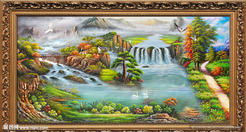 风景油画
