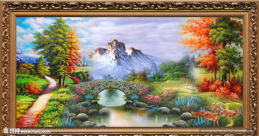 风景油画