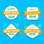 新年促销图标