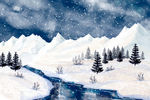 冬季雪景