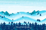 冬季雪景