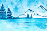 冬季雪景