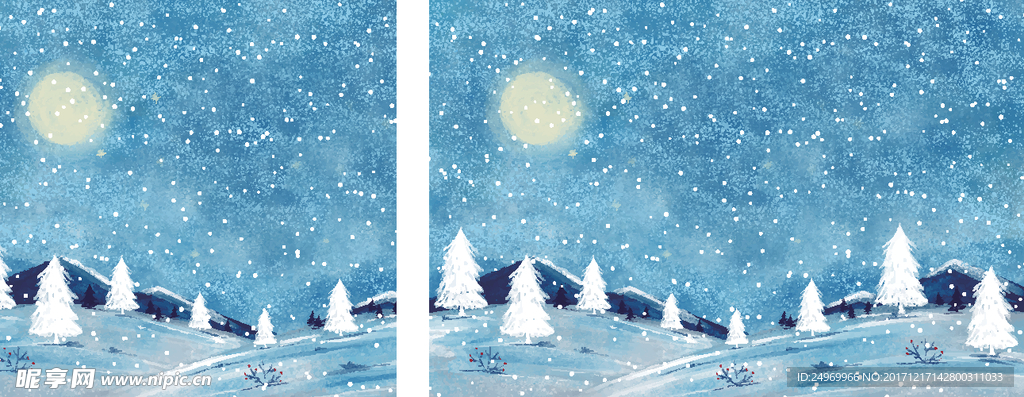 冬季雪景