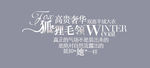 淘宝简约海报艺术字排版