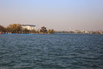 冬天湖水
