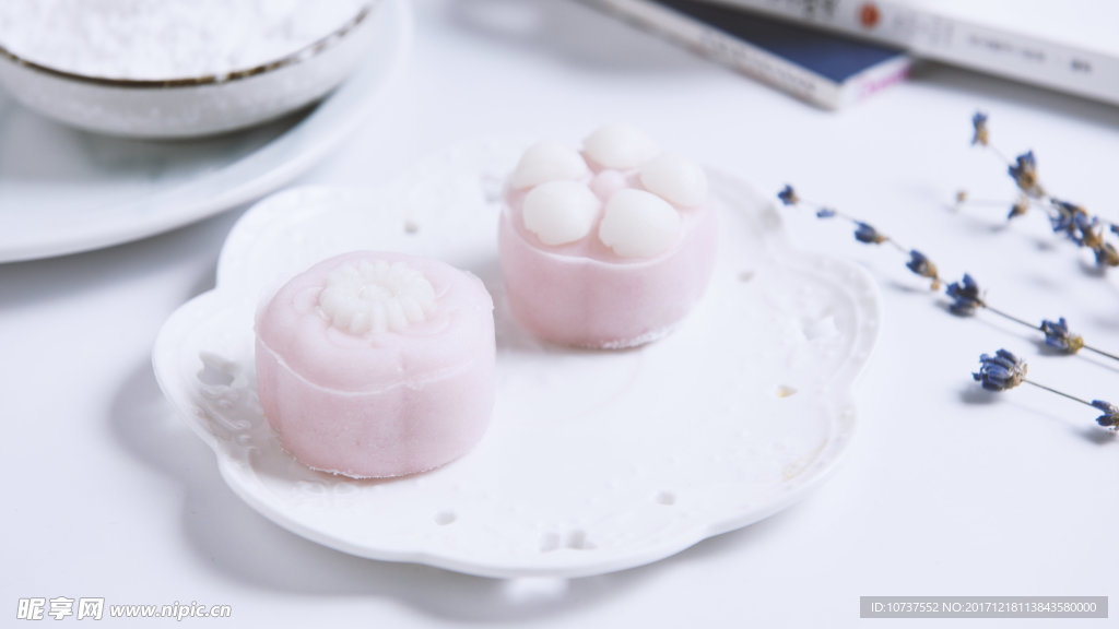 中秋冰皮月饼