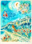 印象派  抽象画 夏加尔作品