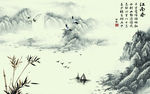 江南春电视背景墙