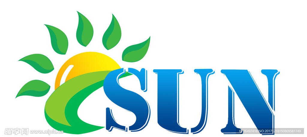 太阳 logo 设计