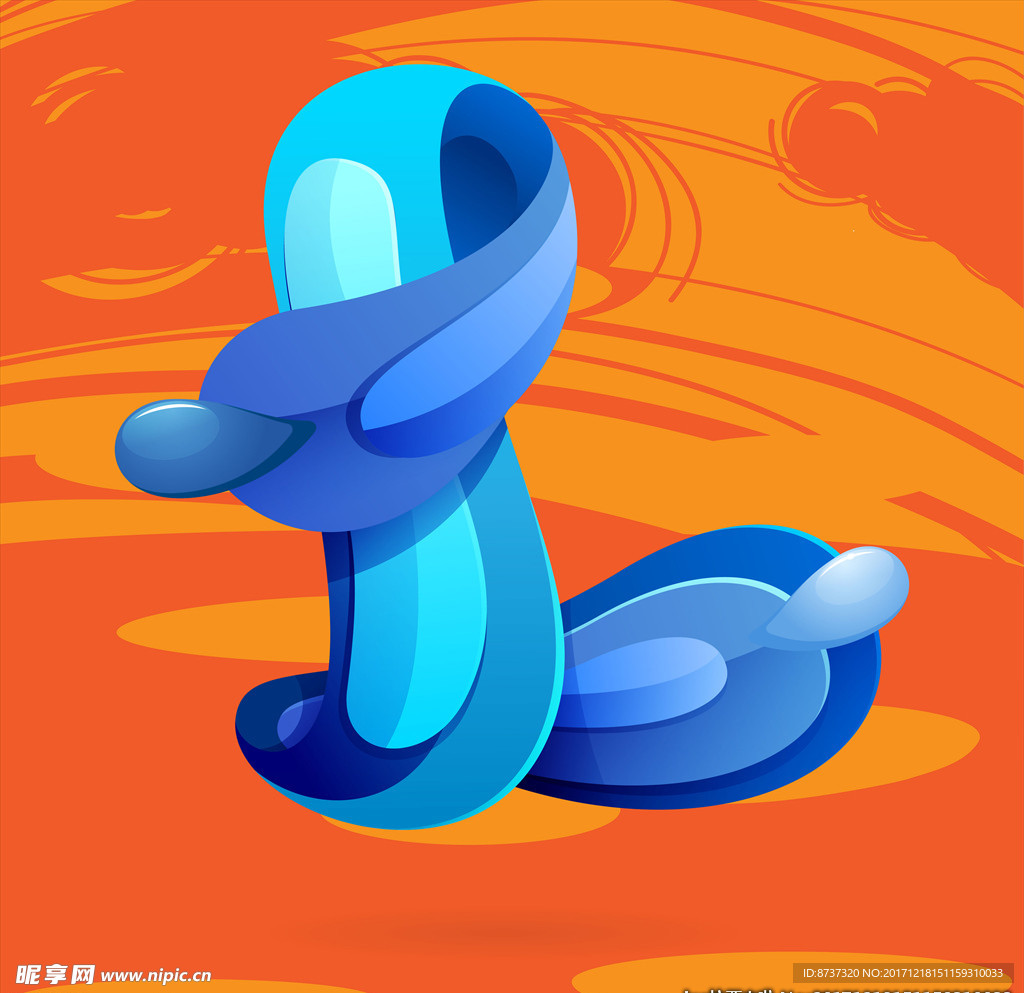 矢量卡通手写艺术字图片