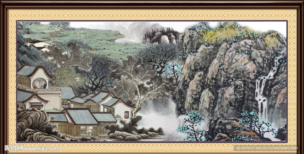 山水国画