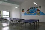 学校 乒乓球台室