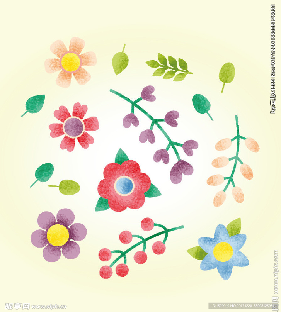 花朵矢量