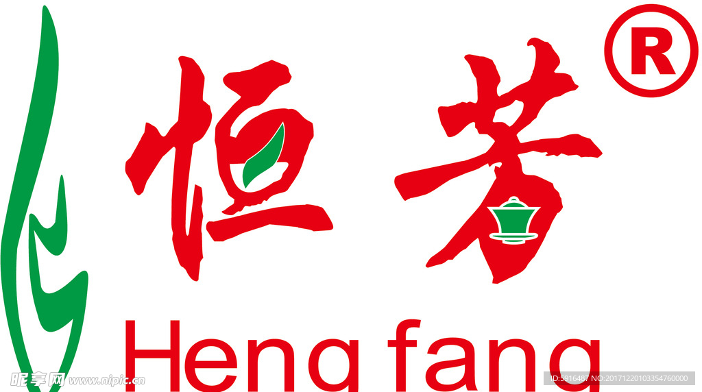 恒芳标志矢量LOGO