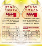 银行财富折页