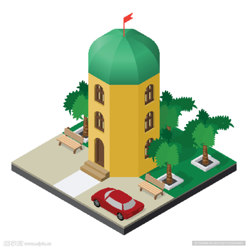 3D建筑模型