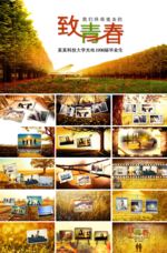 唯美青春怀旧同学聚会致青春电子