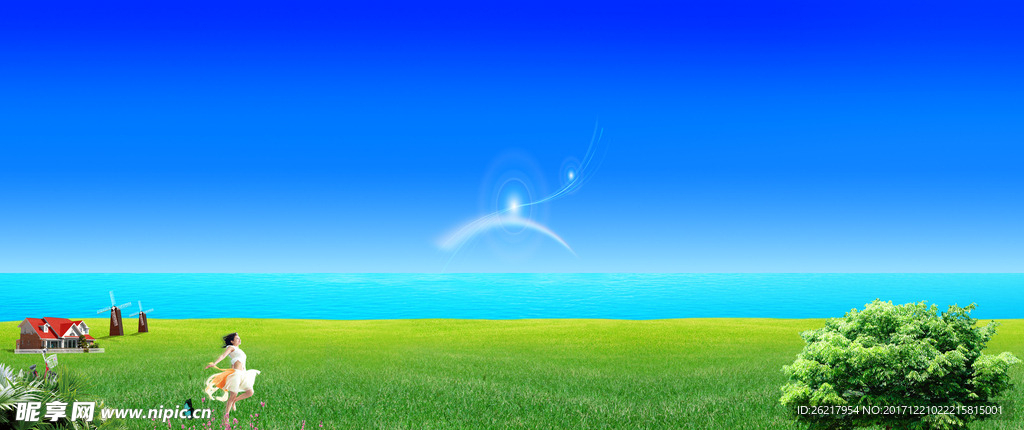 水边美景