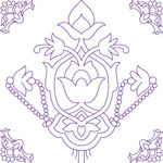 欧式花纹