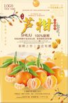 时尚简约芦柑的海报