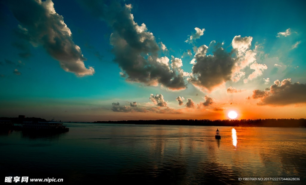 夕阳风景