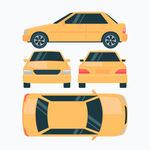 卡通小车