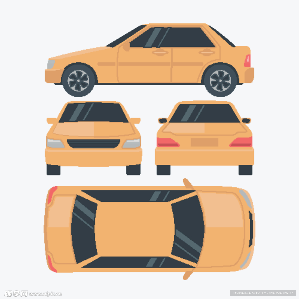 卡通小车