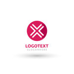 X字母logo