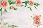艺术花卉背景