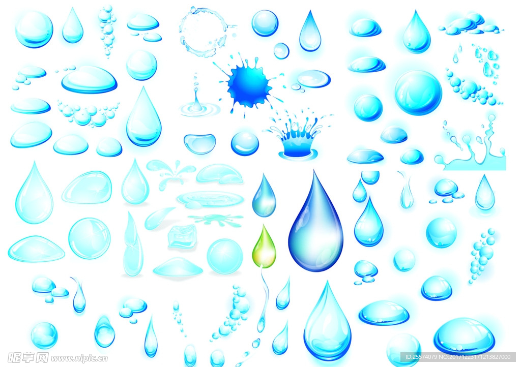 水滴效果