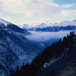 雪山一角