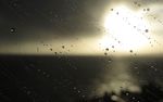 下雨天玻璃