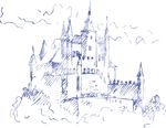 城堡手绘