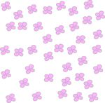 小花底纹