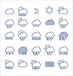 天气预报 天晴 下雨 雨天