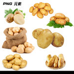 土豆免扣元素