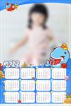 2018儿童婚纱全家福年历挂历