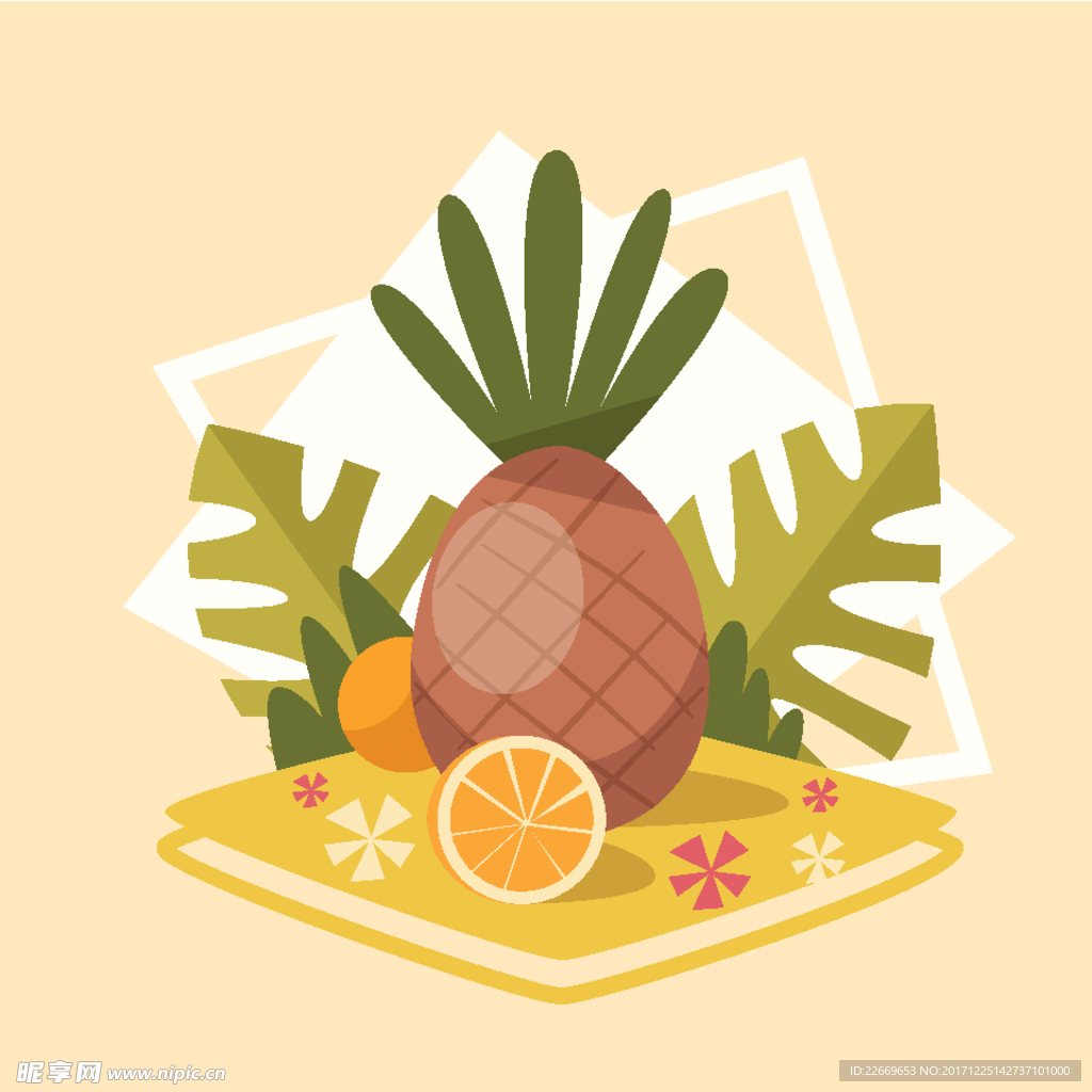 夏日背景图片