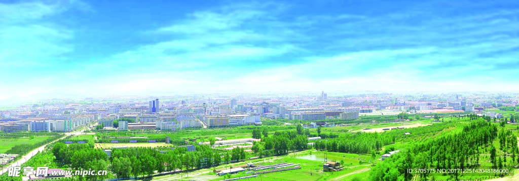 珲春全景图