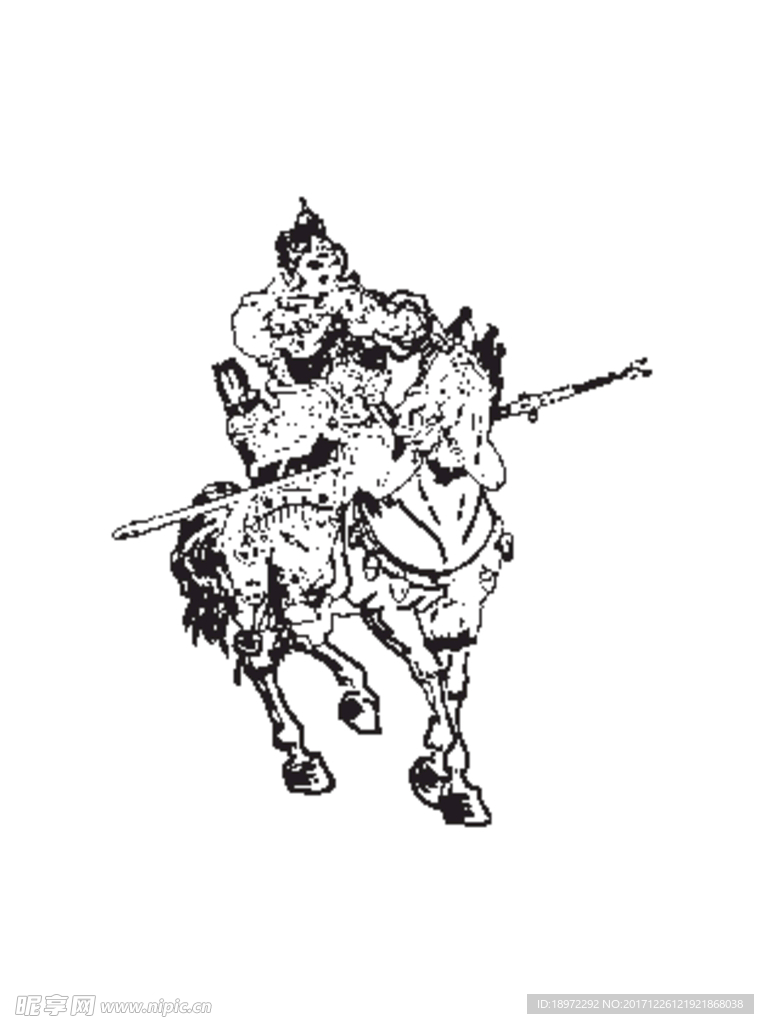 手绘梁山好汉
