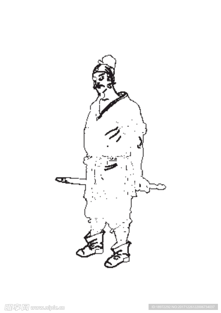 手绘梁山好汉