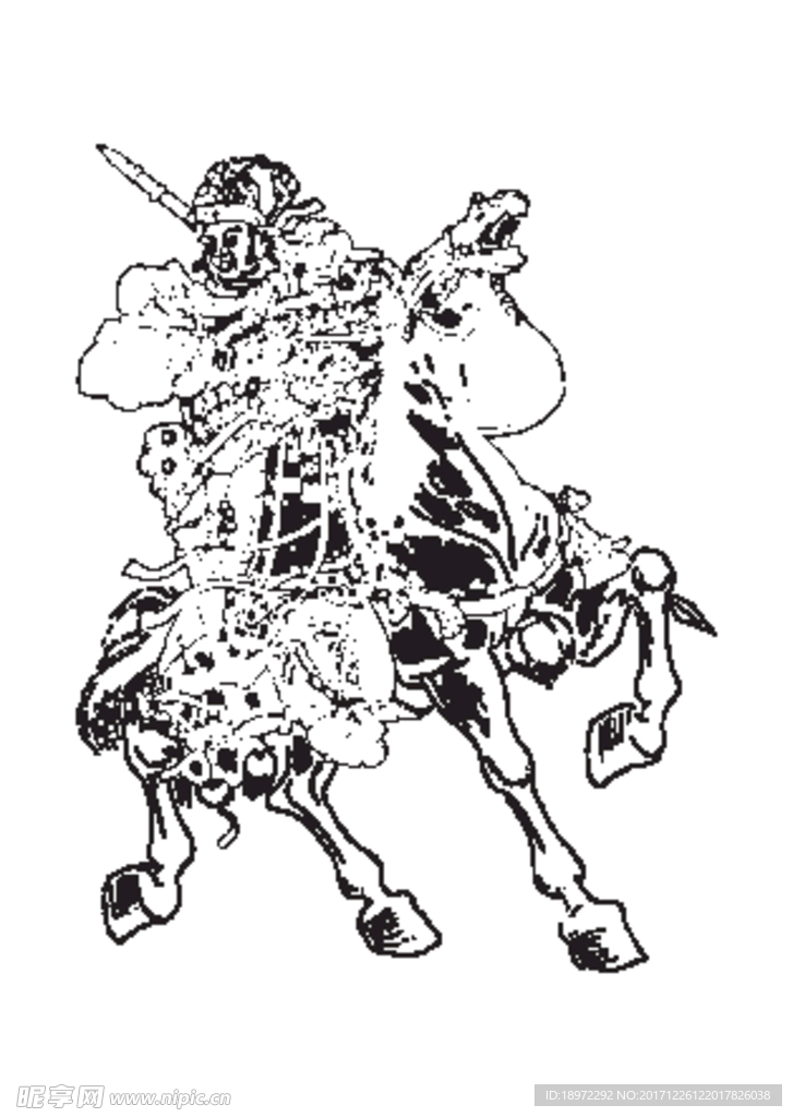 手绘梁山好汉